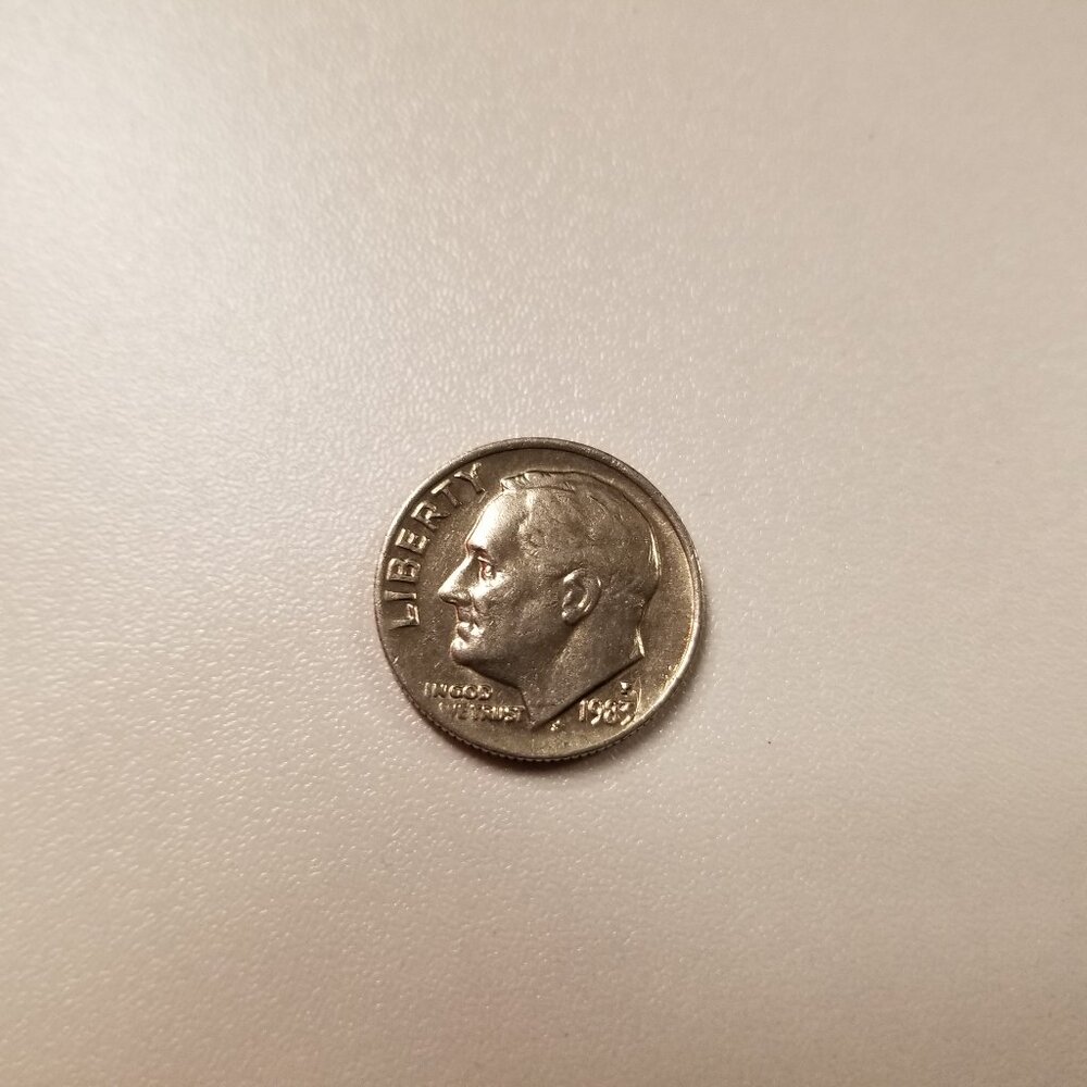 The 1983-P Roosevelt Dime (One 1983-P)
